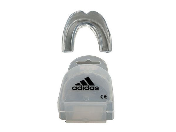 Adidas Boxing Single Gumshield Mouthguard - Clear With Case